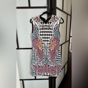 Versace Printed Mini Dress